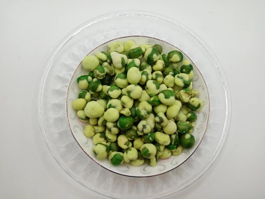 ওয়াসাবি রোস্ট করা সবুজ মটর