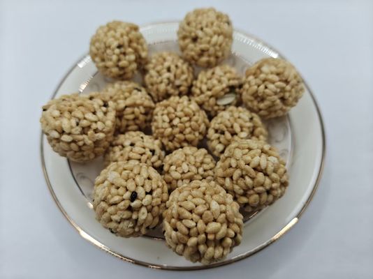 উচ্চ প্রোটিনযুক্ত বাদামের চালের বল বাল্ক প্যাকেজিং