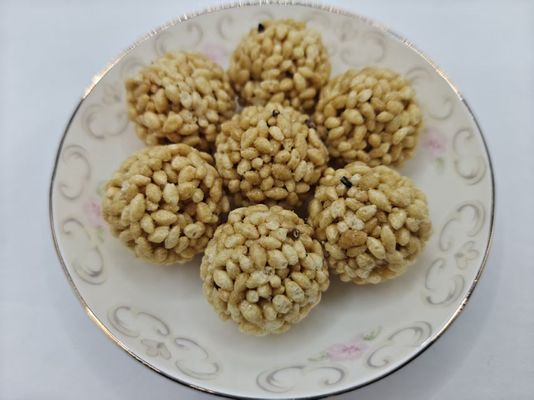 উচ্চ প্রোটিনযুক্ত বাদামের চালের বল বাল্ক প্যাকেজিং