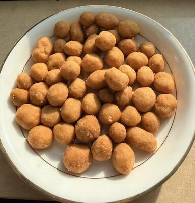 রাইটেড বেকড সোল্ট লেপযুক্ত বাদাম স্ন্যাকস পাইকারি বাল্ক প্যাকেজিং সয়া বিন বাদাম ক্র্যাকার