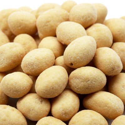 রাইটেড বেকড সোল্ট লেপযুক্ত বাদাম স্ন্যাকস পাইকারি বাল্ক প্যাকেজিং সয়া বিন বাদাম ক্র্যাকার