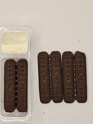 দুধ ক্রিম ডিপ ক্রিস্পস, ৩৫% দুগ্ধজাত উপাদান এবং কম্পার্টমেন্ট প্যাকেজিং - ল্যাকটোজ হ্রাসকৃত স্বাস্থ্যকর স্ন্যাক্স মিশ্রণ