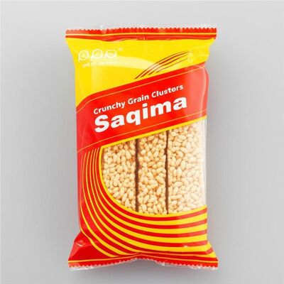 পুষ্টিকর বেকড ক্রিস্পি ক্রাঞ্চি শস্য ক্লাস্টার সাকিমা স্বাস্থ্যকর স্ন্যাক্স মিশ্রণ