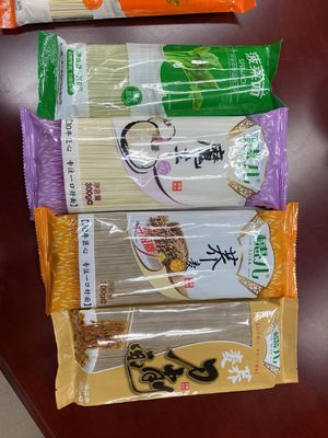 ভেগান স্বাস্থ্যকর দ্রুত রান্না বাকউইট কনজ্যাক পালং নুডলস বিআরসি সার্টিফিকেট