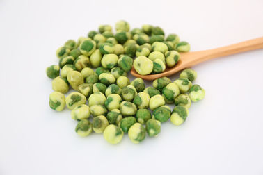 HACCP ভাজা হলুদ ওয়াসাবি লেপা সবুজ মটর প্যাকিং OEM