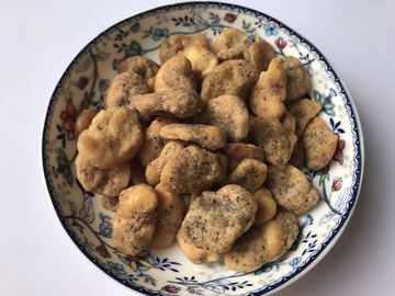 ব্রাউন রঙ ব্রড বীন Snack BBQ ফলের GMO খুচরা বিক্রেতা ব্যাগ মধ্যে হার্ড হার্ড টেক্সচার