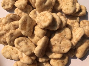Crunchy ক্র্যাব রোস্টযুক্ত লবণাক্ত ফাভা মটরশুটি নন - জিএমও কম ভাঙ্গন হার Crispy টেক্সচার