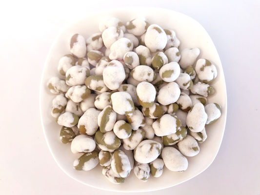 বিভিন্ন স্বাদ লেপা সবুজ মটরশুটি এডামাম স্ন্যাক খাবার কম ফ্যাট এক বছর শেল্ফ জীবন