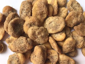 সম্পূর্ণ পুষ্টিকর লেপা উচ্চ ফাইবার crunchy Fava মটরশুটি 12 মাস শেল্ফ জীবন