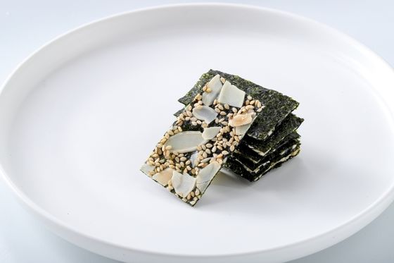 ভরাট সমুদ্রের রস চিপস 4 স্বাদ সমন্বয় স্বাদযুক্ত স্ন্যাকস ভেগান গ্লুটেন মুক্ত সমুদ্রের পুষ্টি