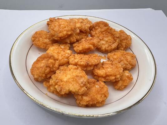 ওইএম চিলি/বিবিQ ফ্লেভার রাউন্ড রাইস ক্র্যাকার মিক্স - ১২ মাসের শেলফ লাইফ সহ ক্রিস্পি স্ন্যাকস